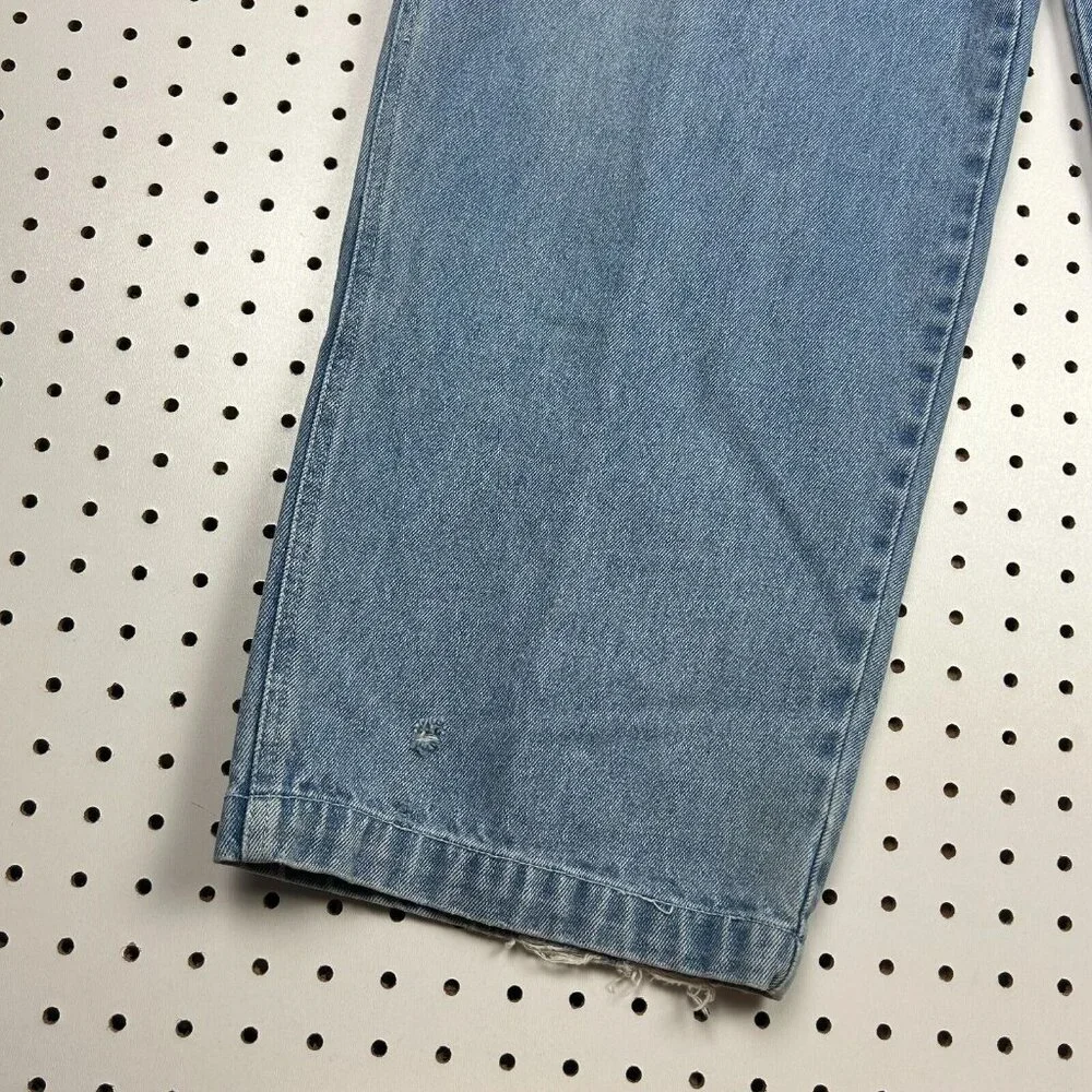 Renegade‎ Carpenter Wide Leg Denim Jeans 34x30 Distressed Y2K Work Skate Baggy